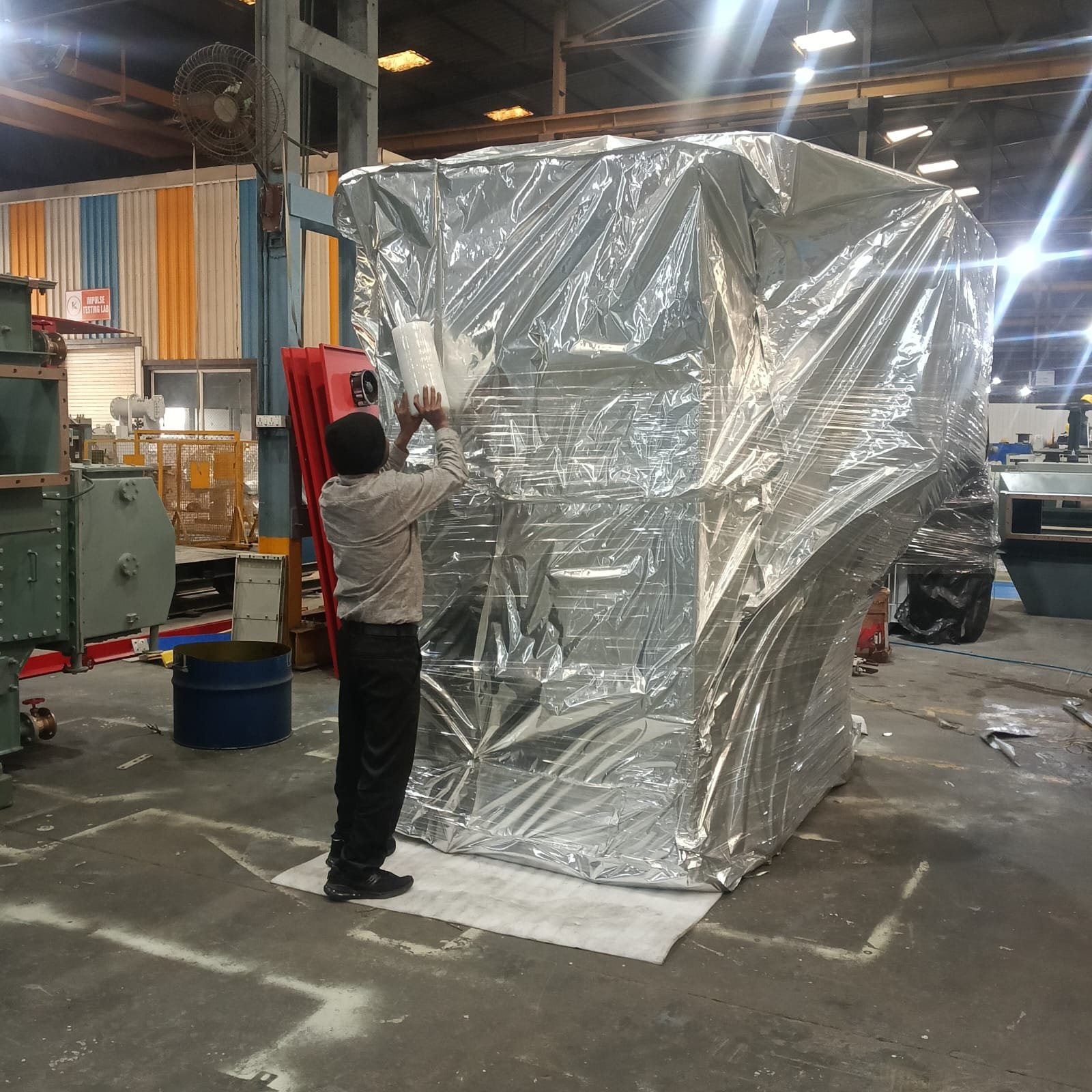 Aluminium Sheet Vacuum Packing